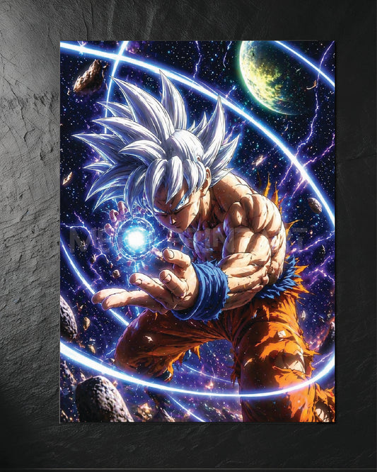 Cuadro Metalico Goku Power
