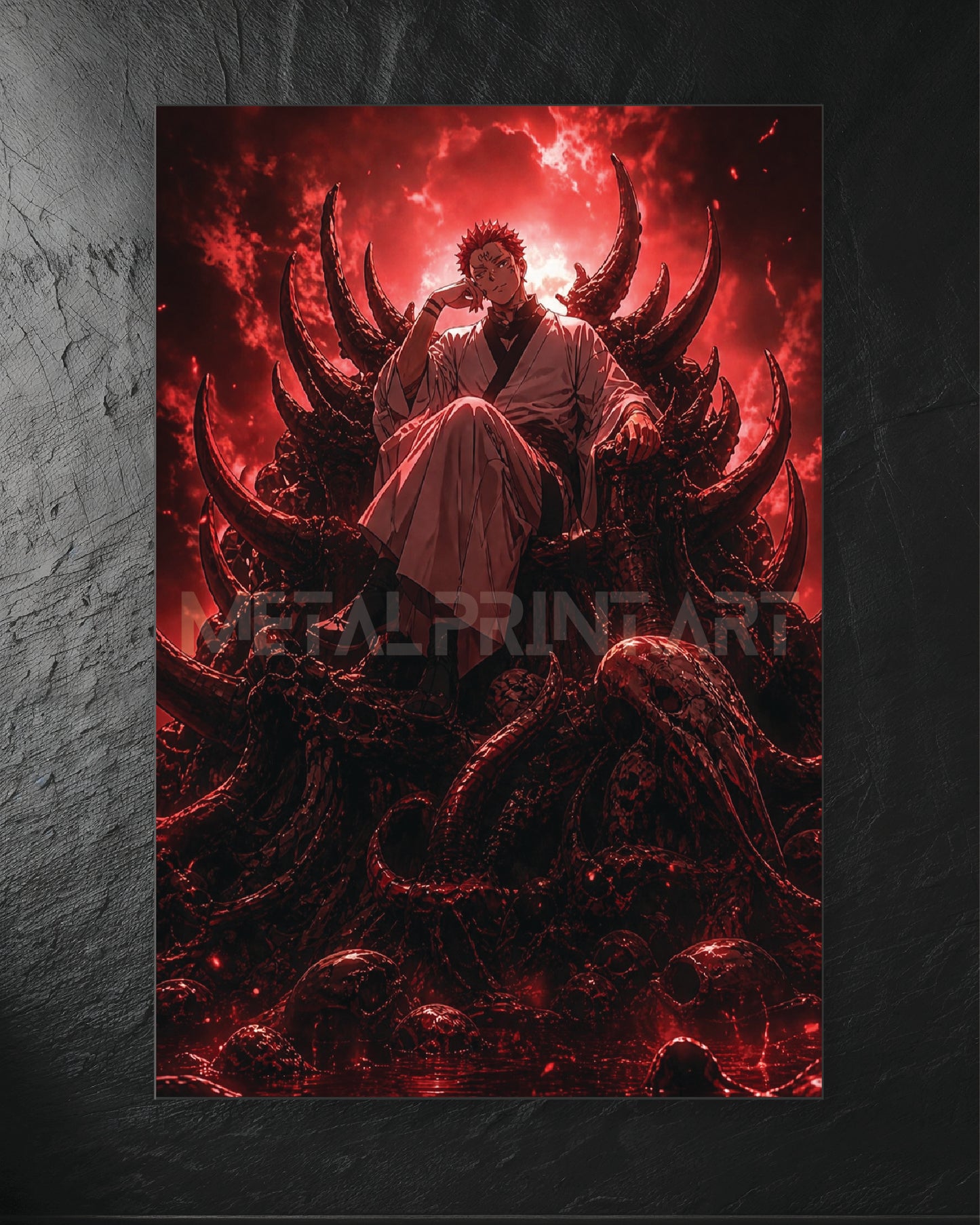 Cuadro Metalico Sukuna’s Throne