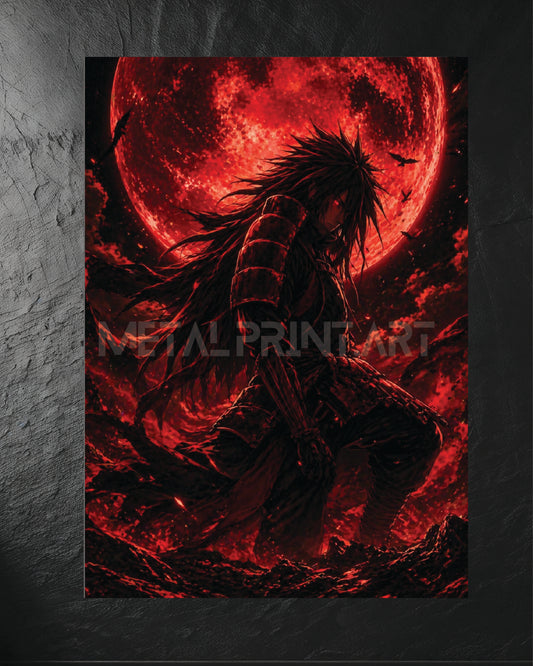 Cuadro Metalico Uchiha Madara