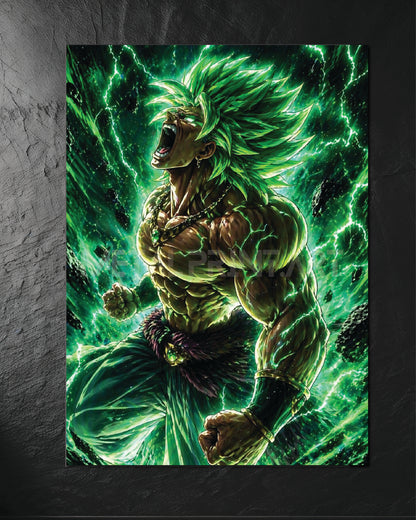 Cuadro Metalico Broly Released