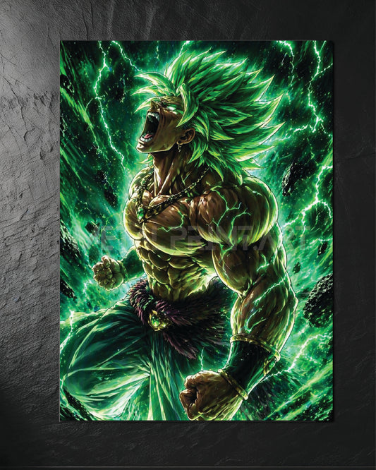 Cuadro Metalico Broly Released