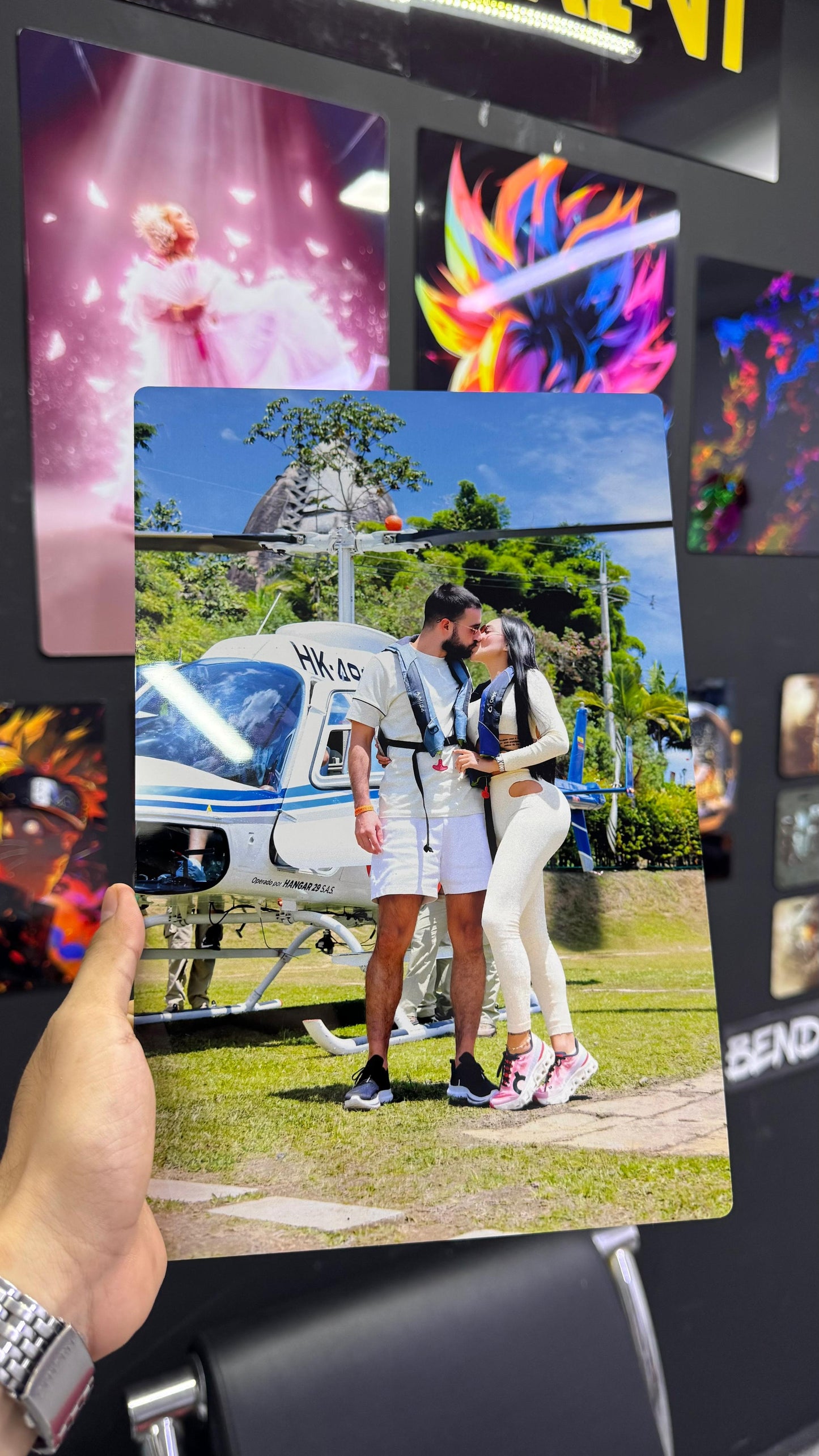 Cuadro metálico personalizado en aluminio 4K