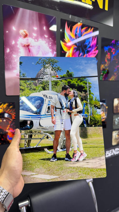 Cuadro metálico personalizado en aluminio 4K