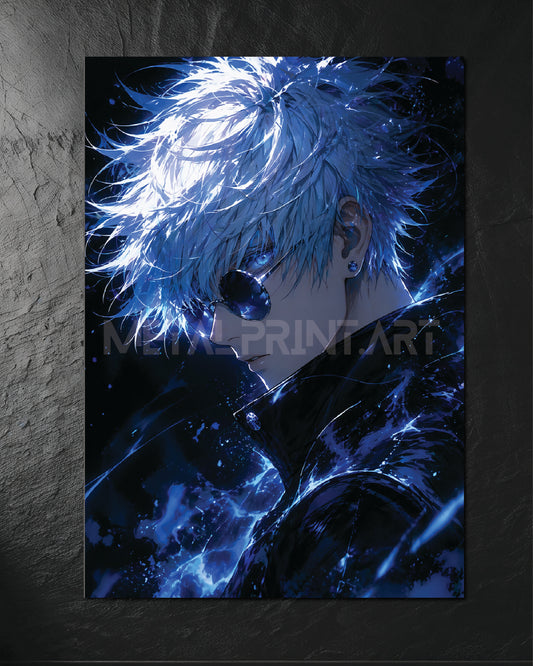 Cuadro Metalico Gojo Blue Aura