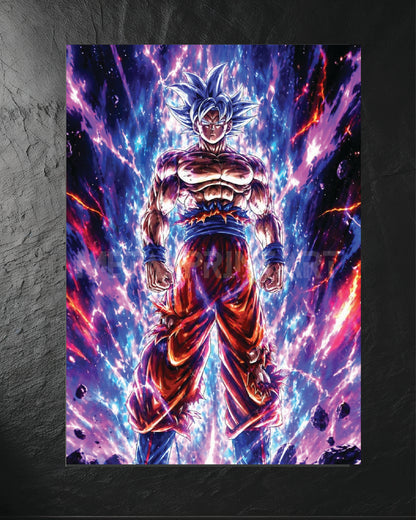 Cuadro Metalico Goku Ultra Released