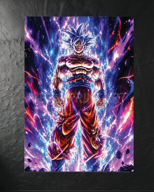 Cuadro Metalico Goku Ultra Released