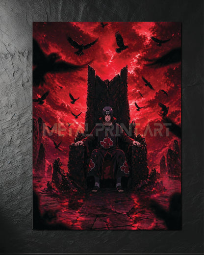 Cuadro Metalico Itachi Throne