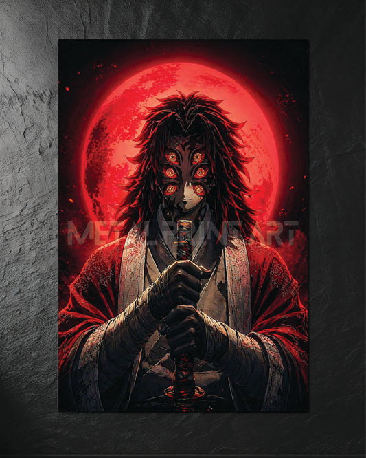 Cuadro Metalico Kokushibo