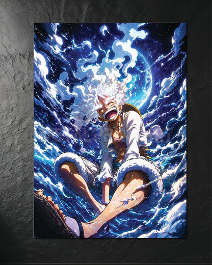 Cuadro Metalico Luffy Gear 5