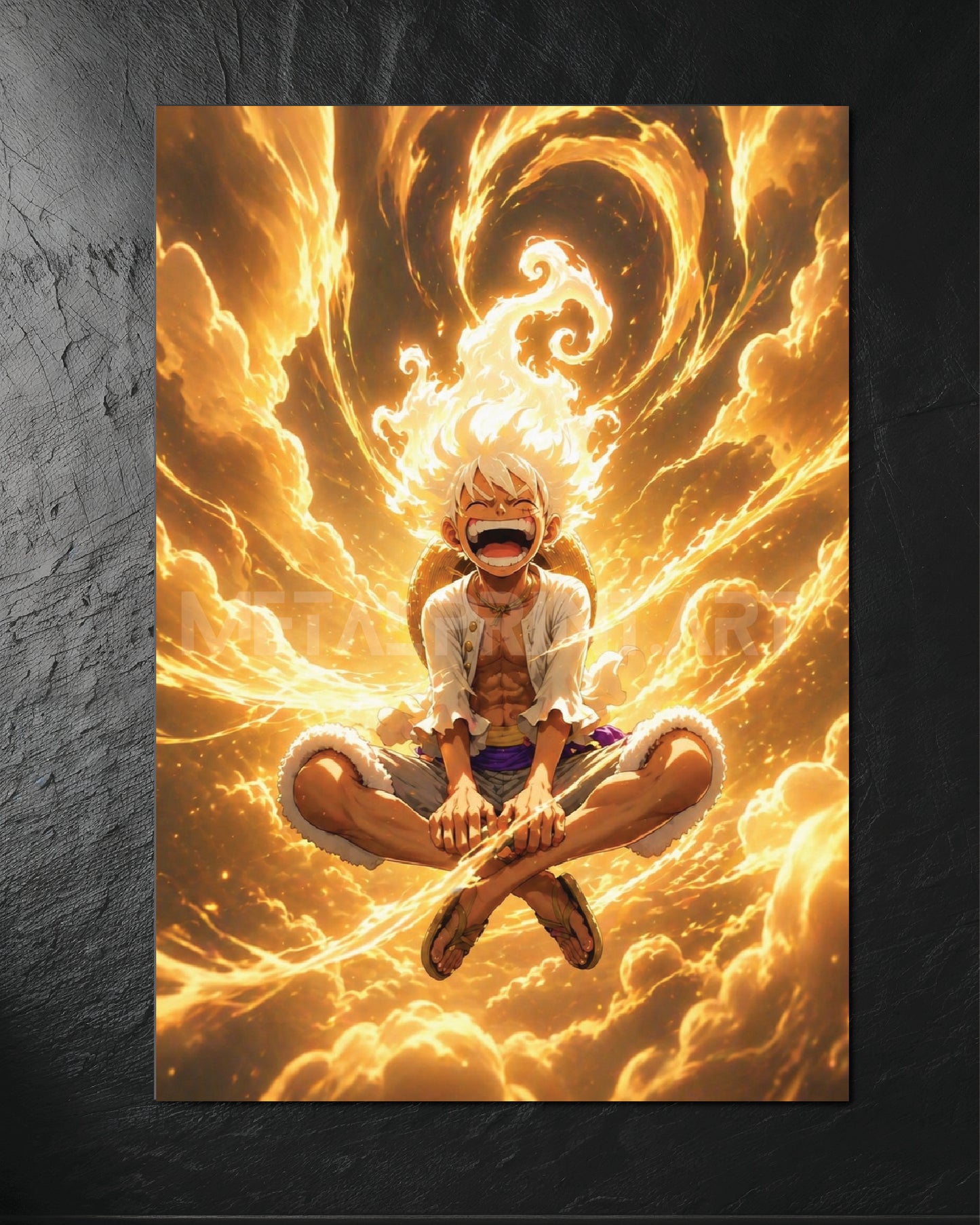Cuadro Metalico Luffy Gear
