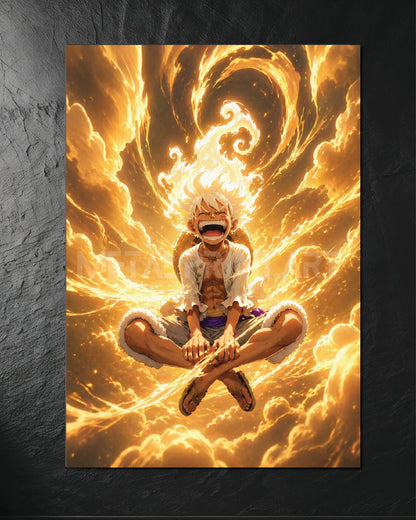 Cuadro Metalico Luffy Gear