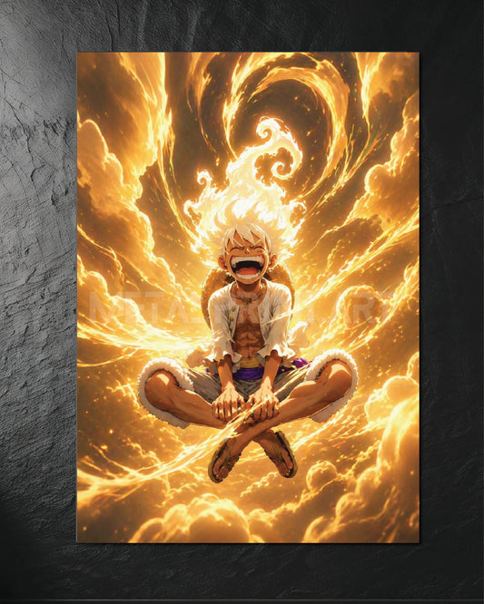 Cuadro Metalico Luffy Gear