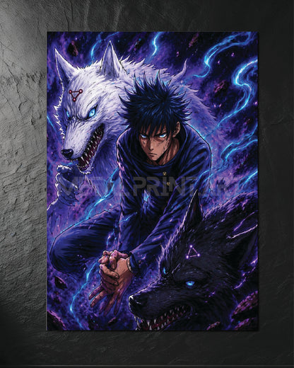 Cuadro Metalico Megumi Wolf