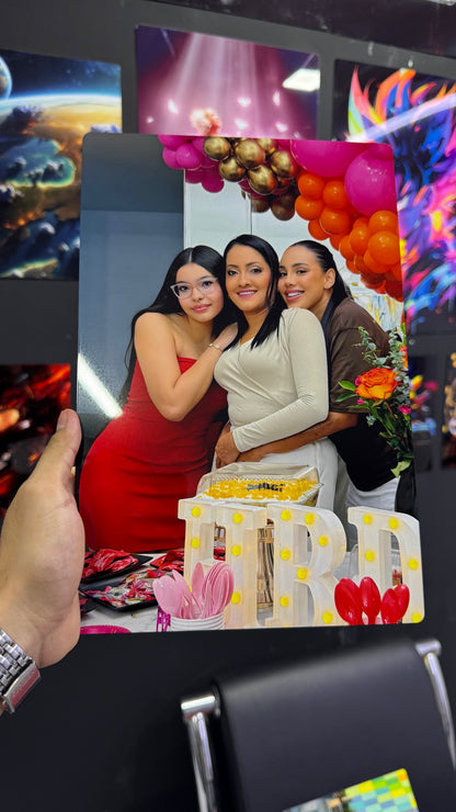 Cuadro metálico personalizado en aluminio 4K