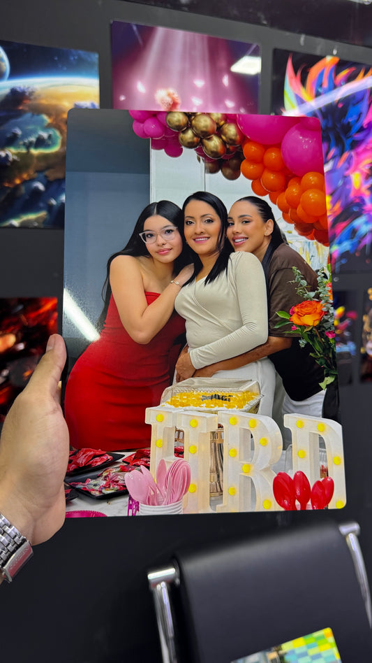 Cuadro metálico personalizado en aluminio 4K