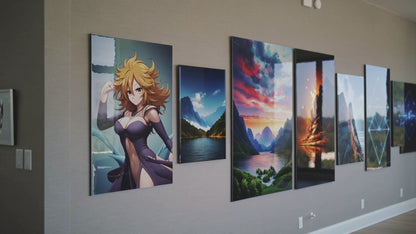 Cuadro metálico personalizado en aluminio 4K