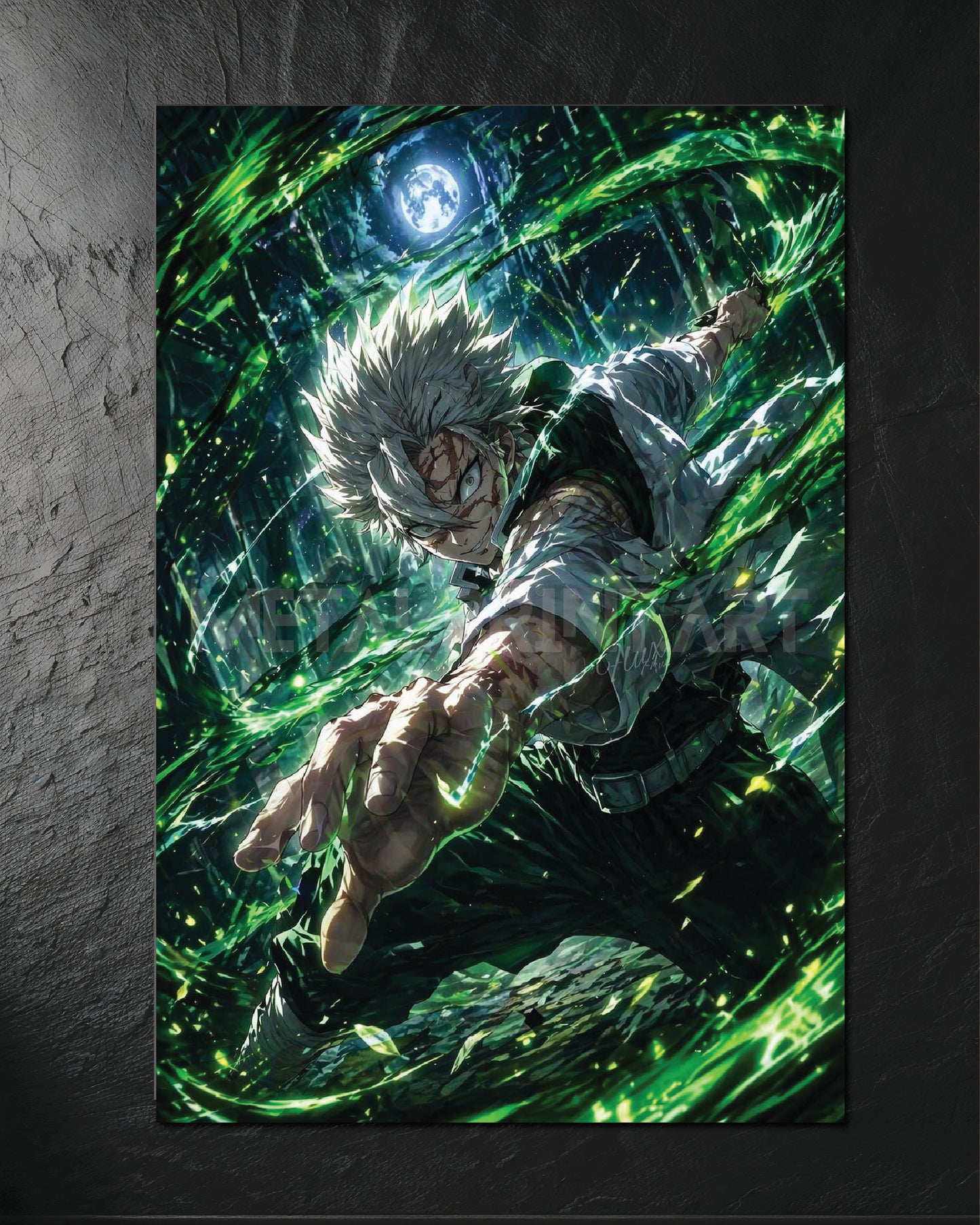 Cuadro Metalico Sanemi Shinazugawa