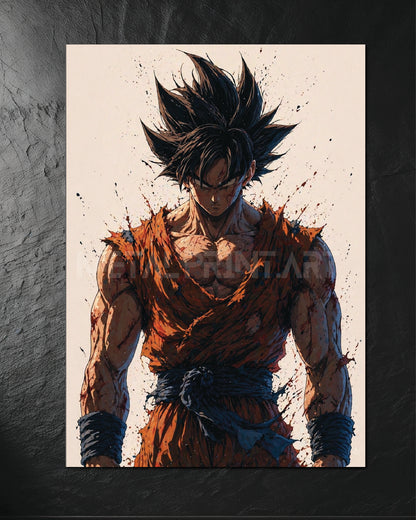 Cuadro Metalico Son Goku