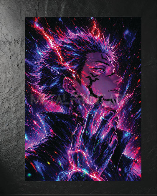 Cuadro Metalico Sukuna Aura