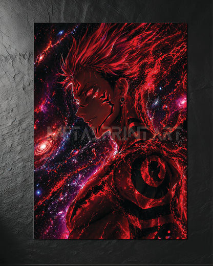 Cuadro Metalico Sukuna Universe