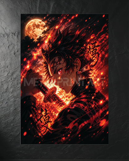 Cuadro Metalico Tanjiro Epic