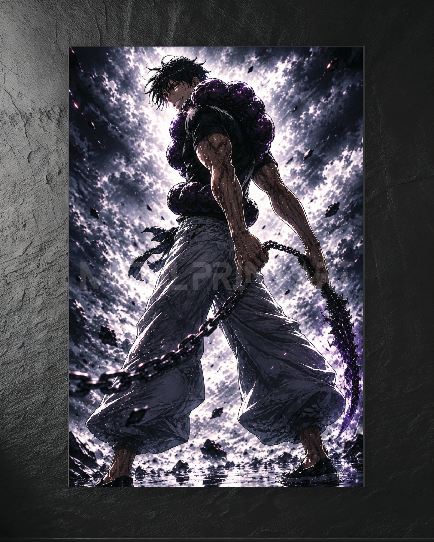 Cuadro Metalico Toji Strength