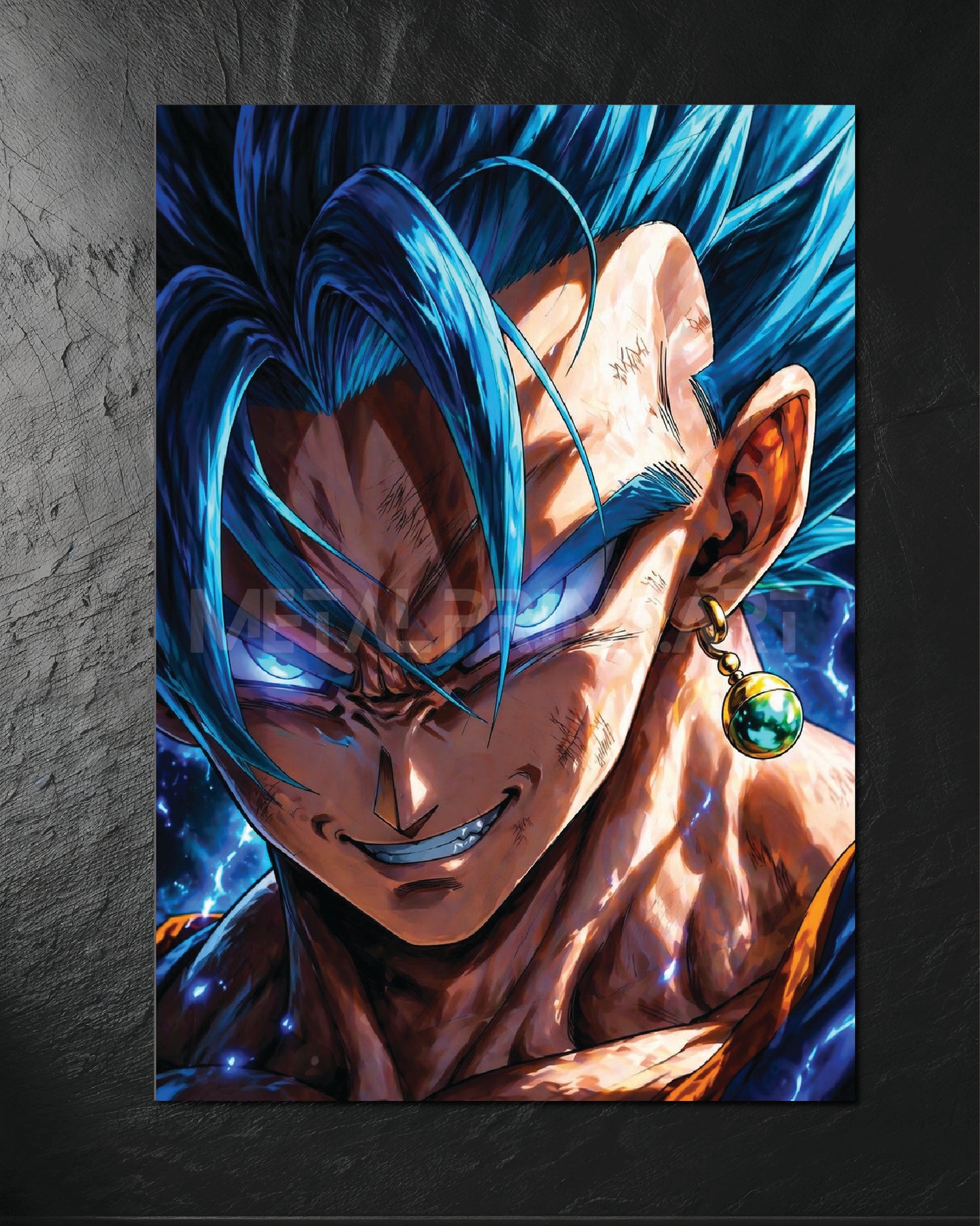 Cuadro Metalico Vegito Power