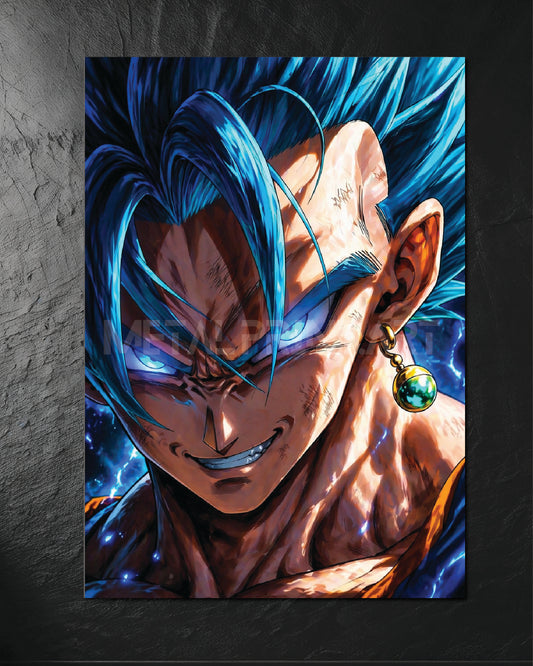 Cuadro Metalico Vegito Power